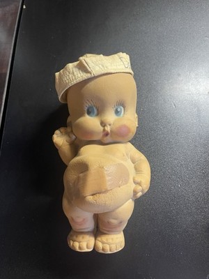 Rare Seiberling Hardened Latex Baldy Baby Boy Doll (B4)