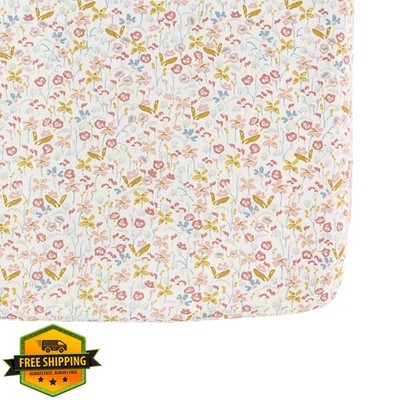 PEHR Floret Crib Sheet