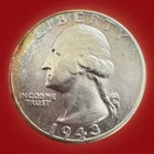 1943-P Washington Quarter * Gem BU++ (album toned) * 922