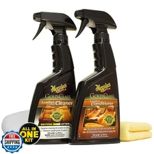 Meguiar's Leather Care Kit - Premium Car Cleaner and Conditioner – The Perfec