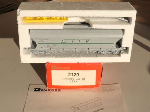 Rivarossi 2129 Tramoggia DB 21 80 097 0 119-2 Uas H0 STIV Getreide Silowagen NEU | Zustand: Neu