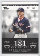 2007 Topps Moments & Milestones 139/150 Roger Clemens #18 0a1