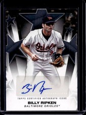 2025 Topps Billy Ripken Baseball Stars Auto Autograph #BSA2-BR Orioles