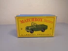 MATCHBOX LESNEY No 12B VINTAGE ORIGINAL BOX FOR LAND ROVER NMINT CONDITION