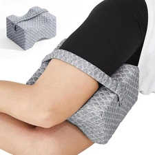 Knee Pillow for Side Sleepers, Leg Pillow for Sciatica, Back, HIPS, Knees, Joint