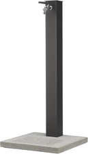 Fontana Da Giardino Con Rubinetto E Base in Cemento 42/QBM Antracite