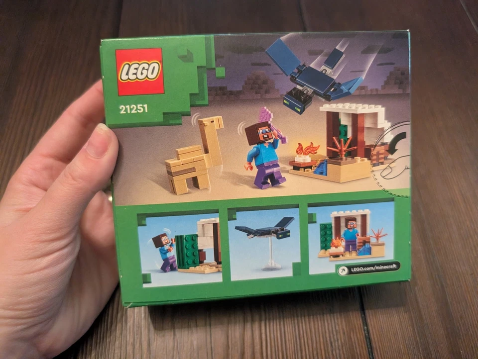 LEGO Minecraft Steve's Desert Expedition 21251 - 75 pcs New Sealed - Image 2 of 4