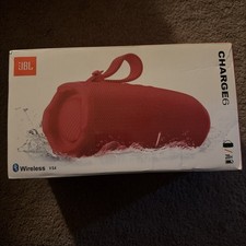 JBL Charge 6 Portable Waterproof Bluetooth Speaker - Red