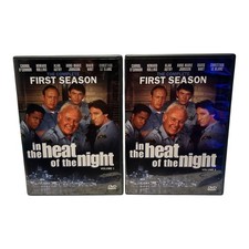 In The Heat of the Night DVD 1st Season Complete Vol. 1 & 2 Carrol OConnor D4