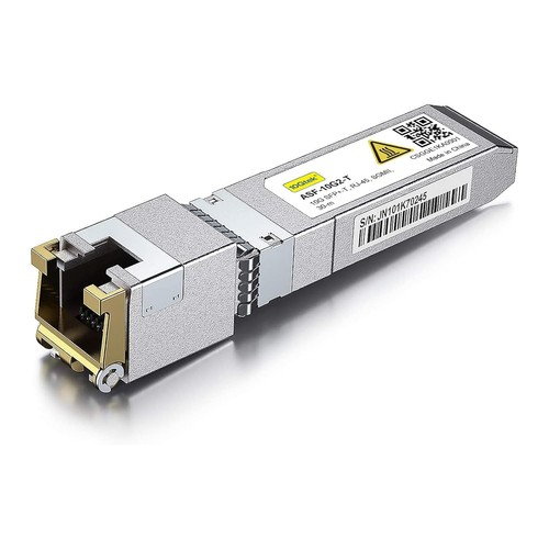 10G SFP+ to RJ45 CAT6a Copper Transceiver Module 30m for Cisco Netgear ...
