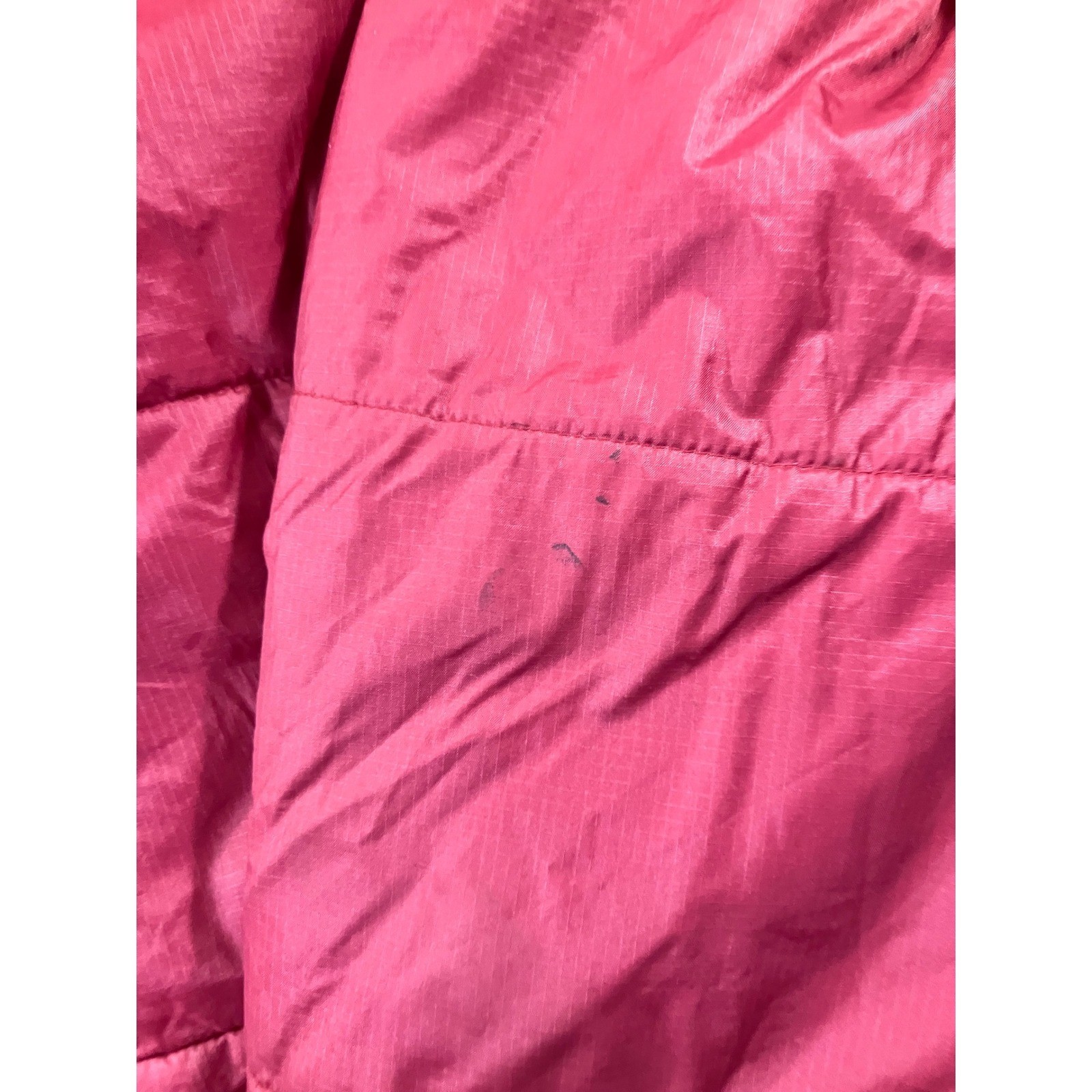 Ecko Function Puffer Jacket Burgundy Quilted Zip … - image 9