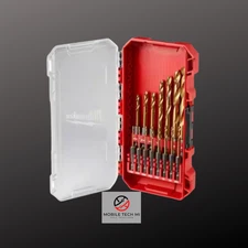 Milwaukee SHOCKWAVE Impact Duty RED HELIX 15 Pc Drill Bit Set PACKOUT 48-89-4670