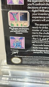 1990 Acclaim Interplay SWORDS AND & SERPENTS Nintendo NES-NEW & Factory Sealed