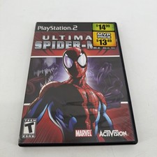 ULTIMATE SPIDER-MAN (PLAYSTATION 2, 2005) PS2 GAME COMPLETE with MANUAL TESTED
