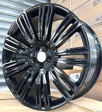 4x22" LAND ROVER DISCOVERY SPORT L550 GLOSS BLACK LVLR 216 DESIGN 9.5J ALLOYS
