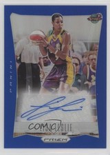 2024 Panini Prizm WNBA Throwback Signatures Blue 27/75 Lisa Leslie Auto HOF 0ds5