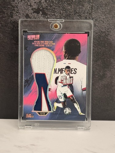 Nuno Mendes Game Worn Patch Relic /35 SSP + 5 FREE FIFA Cards