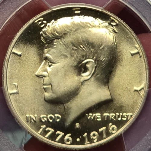 1976 -S "SILVER" KENNEDY HALF DOLLAR PCGS MS67 "GEM" GORGEOUS CONDITION MB 5404