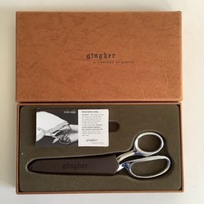 Vintage Gingher Scissors 8   Knife Dressmaker Shears Mint In Original Box