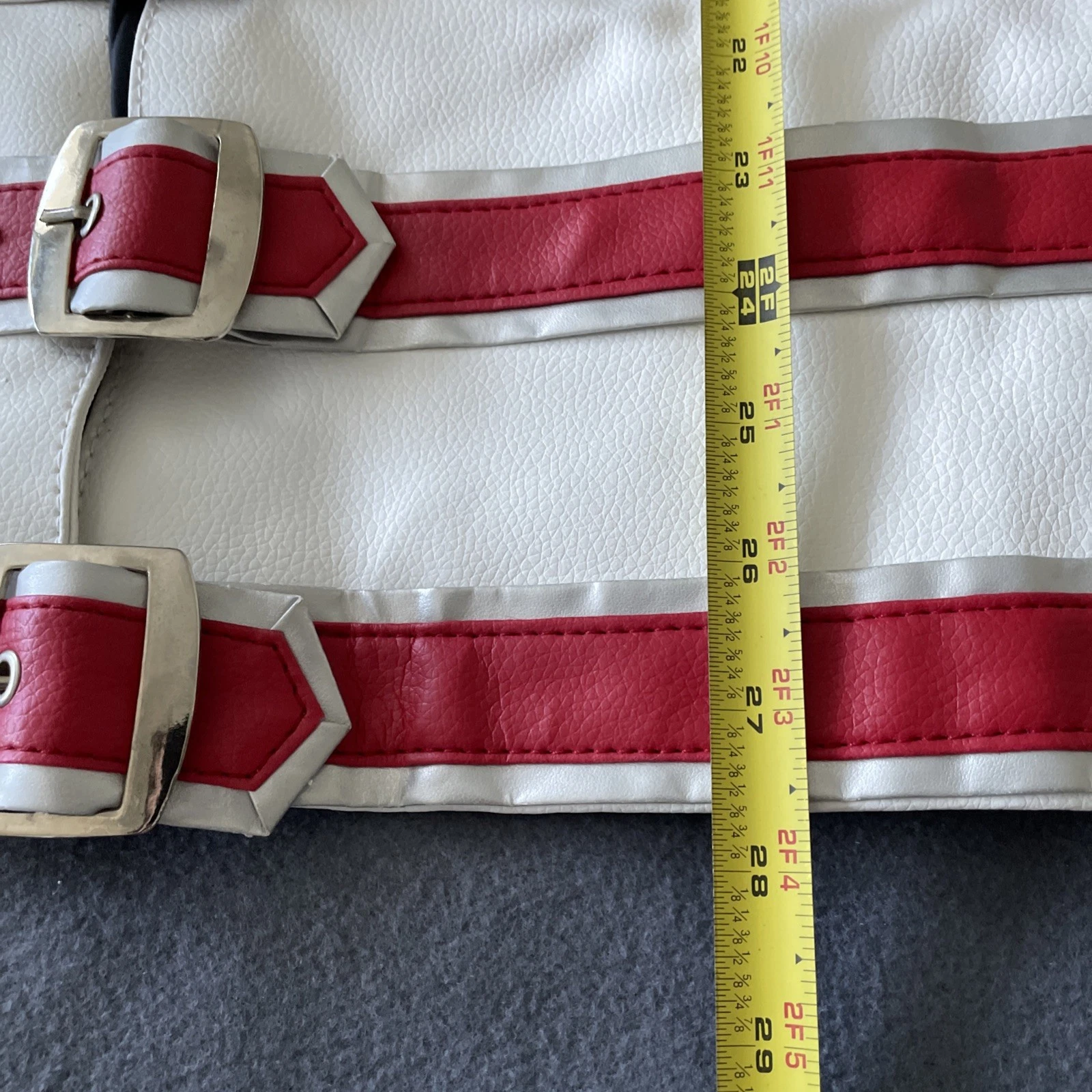 Freddie Mercury Jacket Mens Extra Large Queen Magic Tour Strap Replica Rock Read - product detail image 4