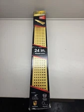 RELN 24" Brushed Gold Linear Shower Drain with Square Pattern Drain Cover