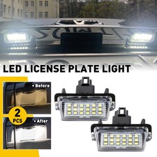 PURE WHITE SMD LED License Plate Light Lamp for Toyota Camry Avalon Highlander