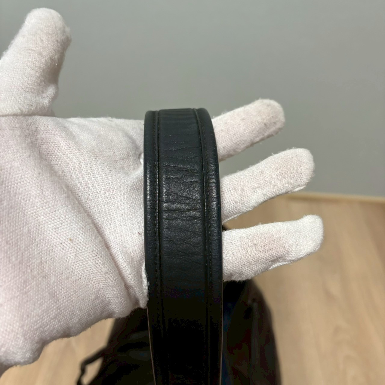 Y2K COACH Python Embossed Leather Drawstring 2-Wa… - image 12