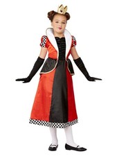 Smiffys Queen of Hearts Costume, Red Size M