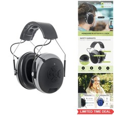 Bluetooth Hearing Protection Headphones 30dB NRR 48H Playtime 1200mAh USB-C