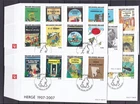 [LG79328] Belgium N°3636/3660FDC Comics First Day Cover COB € 45,00 SUPERB
