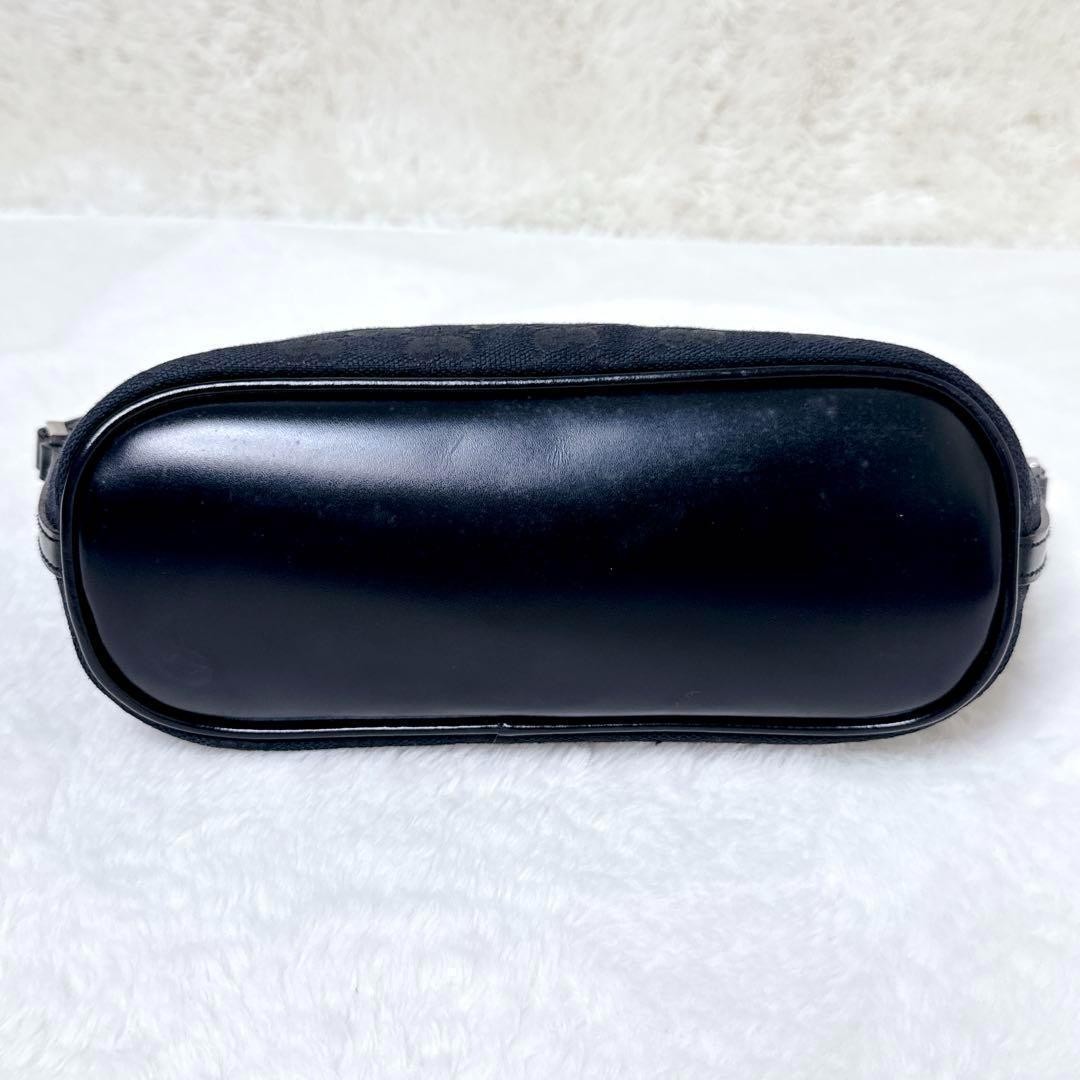 【値下げ可】✨極美品✨☘️GUCCI☘️✨アクセサリーポーチ✨GG柄キャンバスレザー 値下げ可】✨極美品✨☘️GUCCI☘️✨アクセサリーポーチ✨GG柄