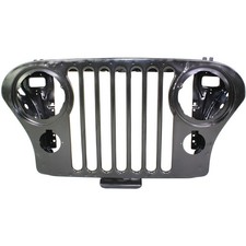 Grille For 76-86 Jeep Cj7 72-83 Cj5 Black Steel