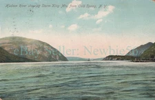 Cold Spring NY- HUDSON RIVER STORM KING MOUNTAIN & LITTLE STONY POINT - Postcard