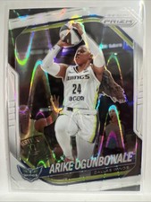 2025 WNBA Prizm Arike Ogunbowale White Seismic #73 Dallas Wings