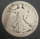 1917 S Walking Liberty Half Dollar 90% Silver "Actual Coin Pictured-Not Cleaned"