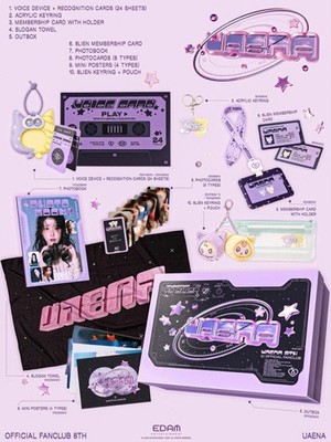 IU OFFICIAL FANCLUB UAENA the 8th MEMBERSHIP KIT | eBay