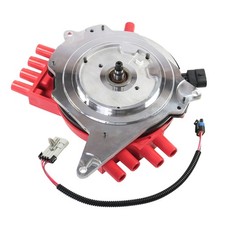 Red Ignition Distributor With Wire Harness, Cap and Rotor 10457702...