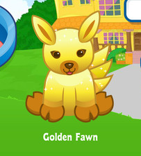 Webkinz Golden Fawn Virtual Adoption Code Only Messaged Webkinz Rare Golden Deer