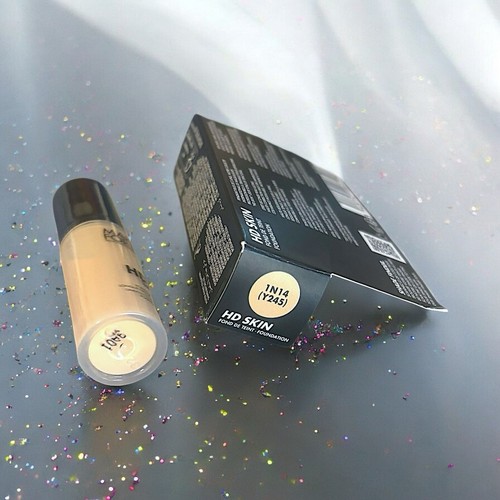 Base mate natural impermeable MAKE UP FOR EVER HD Skin 1N14 beige nueva en caja - Imagen 22 de 24