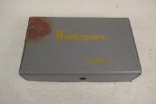 Vintage Double Nine Dominoes Cardinal 55 Colored Dominoes Set In Gray Vinyl Case