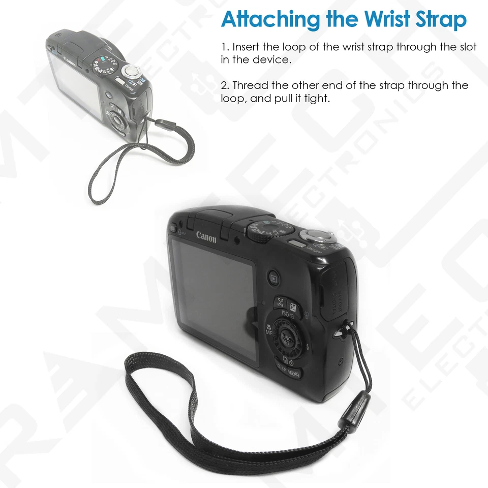 Correa universal de mano/muñeca para cámara digital Fujifilm FinePix serie HS Foto 4 de 4