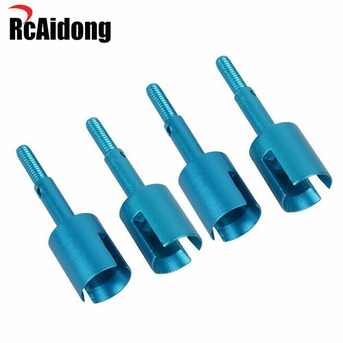 4PCS Aluminum Propeller Joint Wheel Axle for Tamiya TT-01/TT-02 51006 Upgrades - Picture 2 of 4