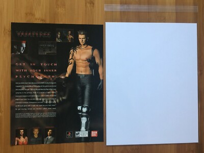 Countdown Vampires Playstation PS1 2000 Poster Ad Art Print