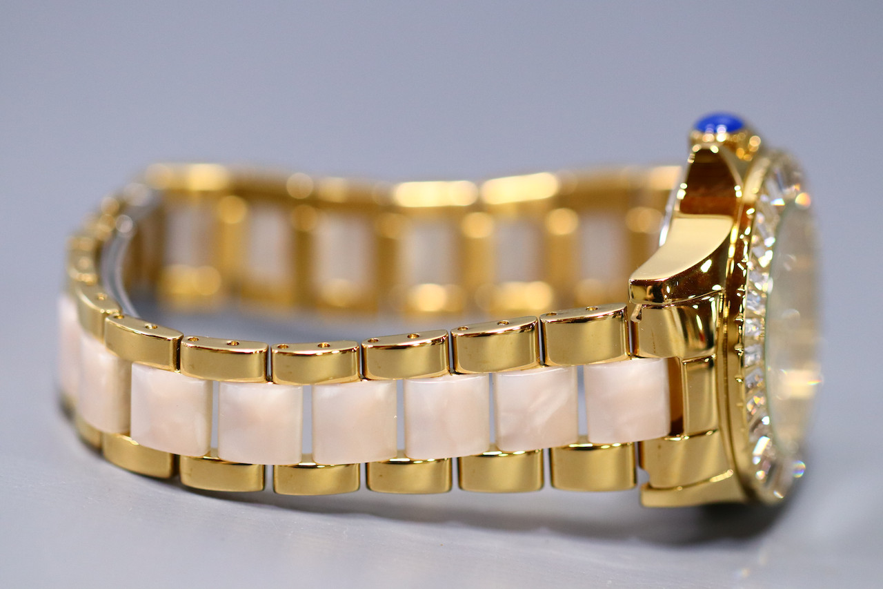 Invicta Women's Angel Quartz Chrono Stainless Steel/White Tortoise ...