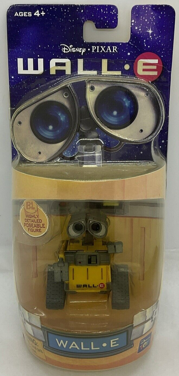 NOS HTF 2008 Disney Pixar Thinkway Toys Wall-E Poseable Figure No