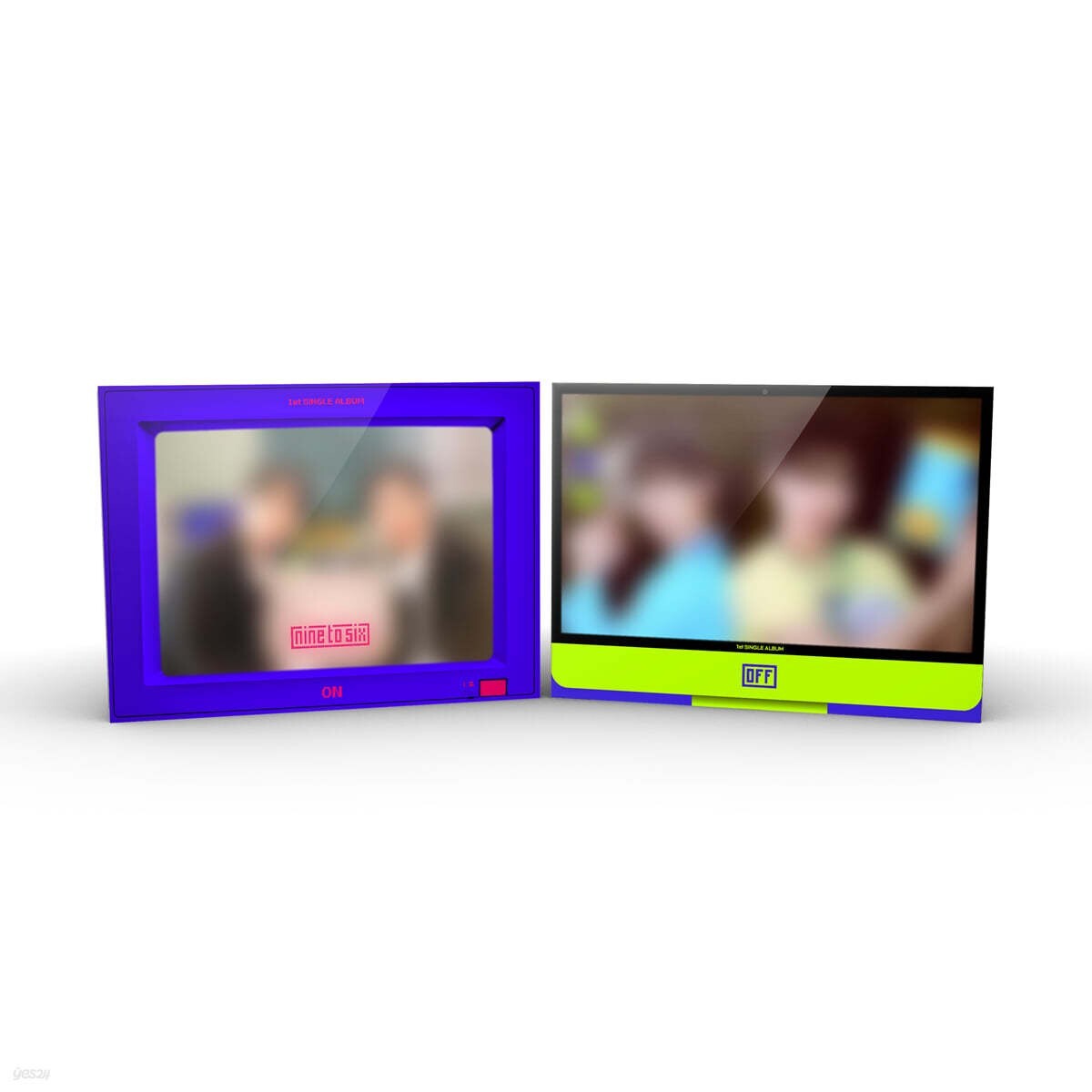 NINE to SIX DKZ 1st Single Album [GOOD TO YOU] 2Ver SET CD+P.Book+