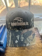 Asphalt Emulsion Inc - Hat Cap Strap Back Camouflage Mossy Oak