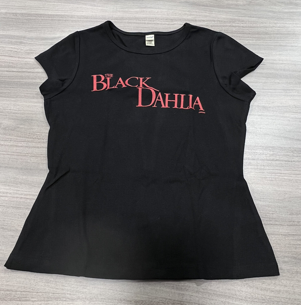 2006 Black Dahlia Womens XL Movie Theater Promo Shirt PB10