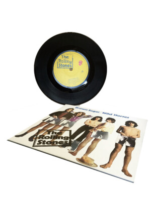 NEW ROLLING STONES - Brown Sugar / Wild Horses 45 New 2015 import 7''