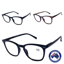 Mens Ladies Fashion Magnifying Trendy Reading Glasses Nerd Spectacle